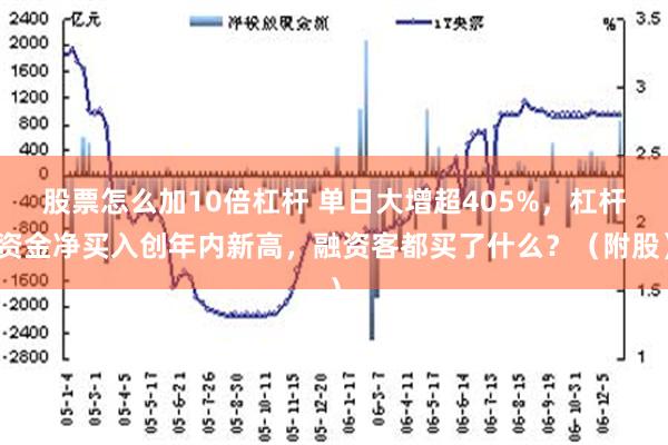 股票怎么加10倍杠杆 单日大增超405%，杠杆资金净买入创年内新高，融资客都买了什么？（附股）