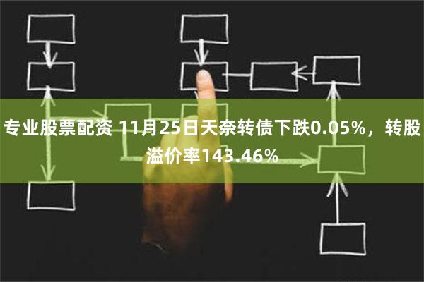 专业股票配资 11月25日天奈转债下跌0.05%，转股溢价率143.46%