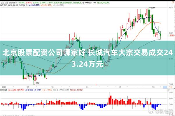 北京股票配资公司哪家好 长城汽车大宗交易成交243.24万元